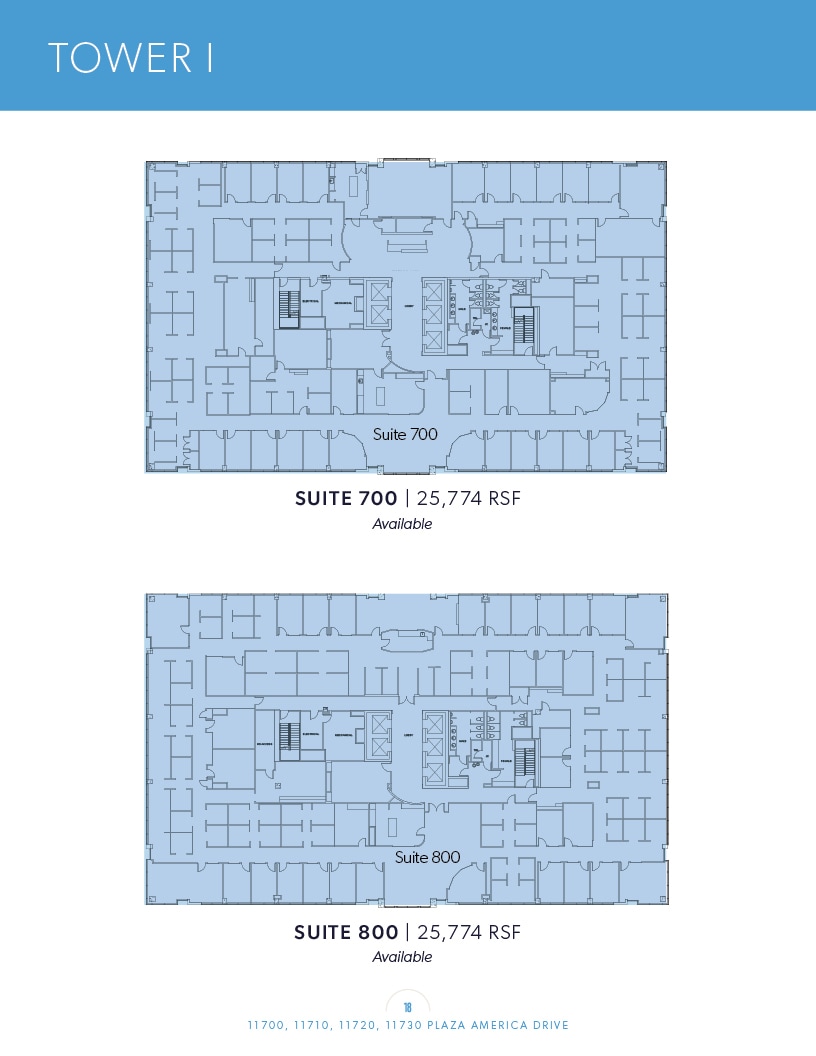 11700 Plaza America Dr, Reston, VA for lease Floor Plan- Image 1 of 1