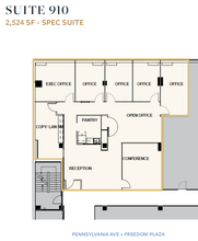 1331 Pennsylvania Ave NW, Washington, DC for lease Floor Plan- Image 1 of 7