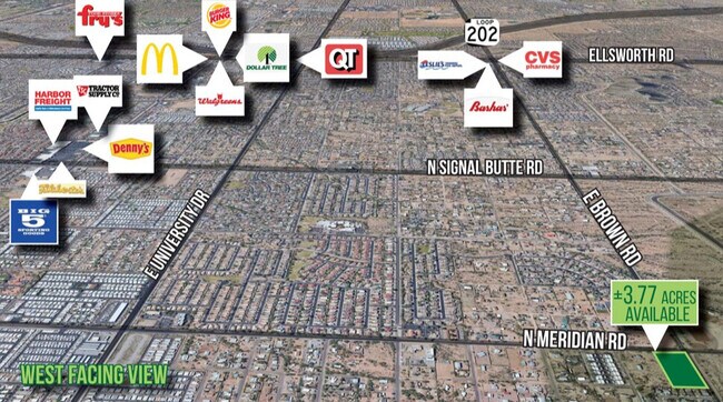 More details for SEC Meridian & Lost Dutchman, Apache Junction, AZ - Land for Sale