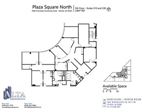 4360 Chamblee Dunwoody Rd, Atlanta, GA for lease Floor Plan- Image 2 of 2