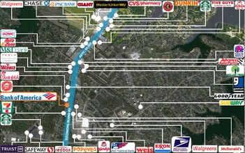 3224 Solomons Island Rd, Edgewater, MD - aerial  map view