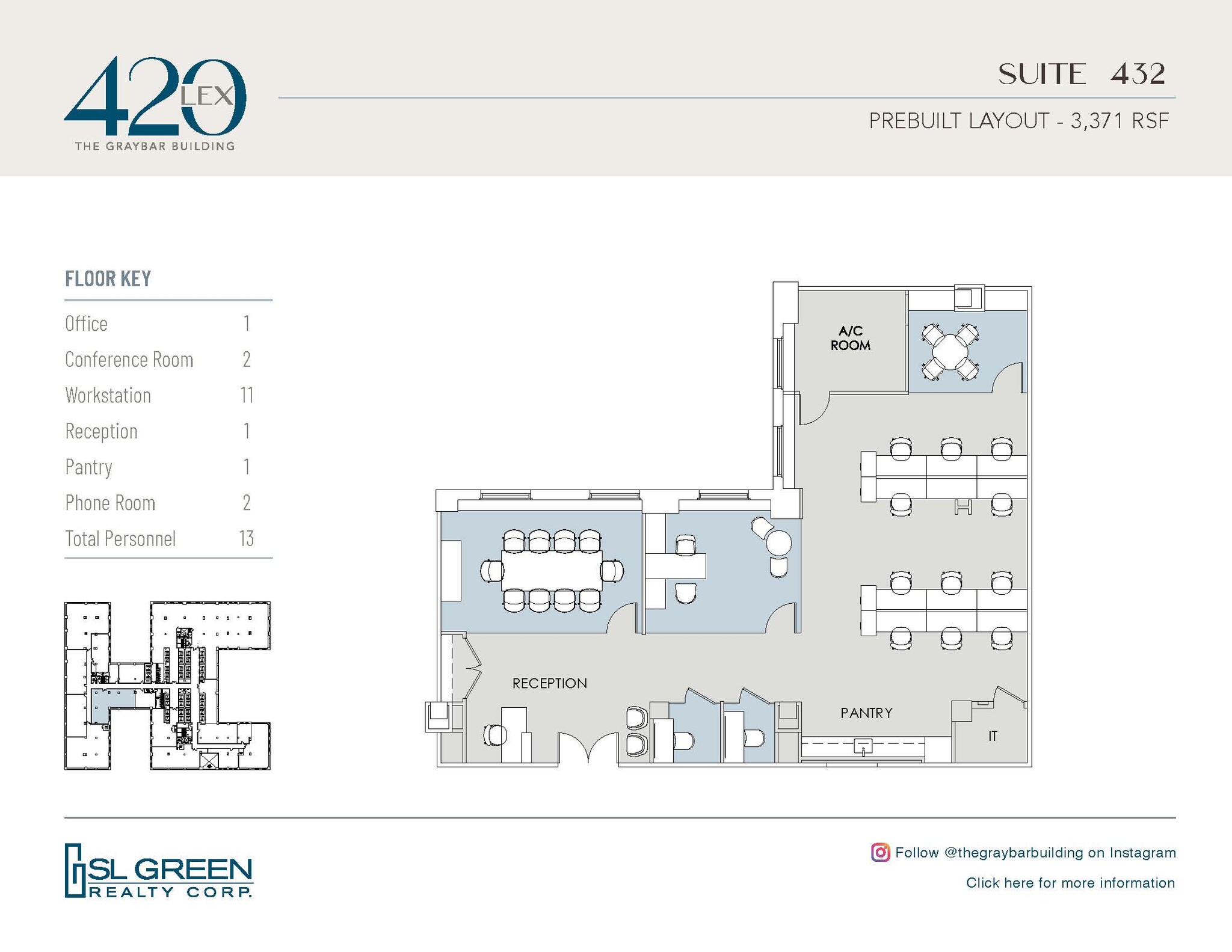 420 Lexington Ave, New York, NY à louer Plan d’étage- Image 1 de 1