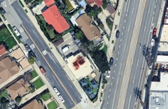 2415 W Avenue 30, Los Angeles, CA - Aérien Vue de la carte