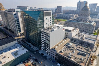 150 Redwood St, San Francisco, CA - AÉRIEN  Vue de la carte