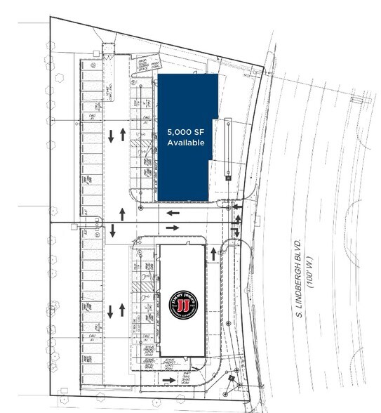 3739 S Lindbergh Blvd, Saint Louis, MO à louer - Plan de site - Image 2 de 2