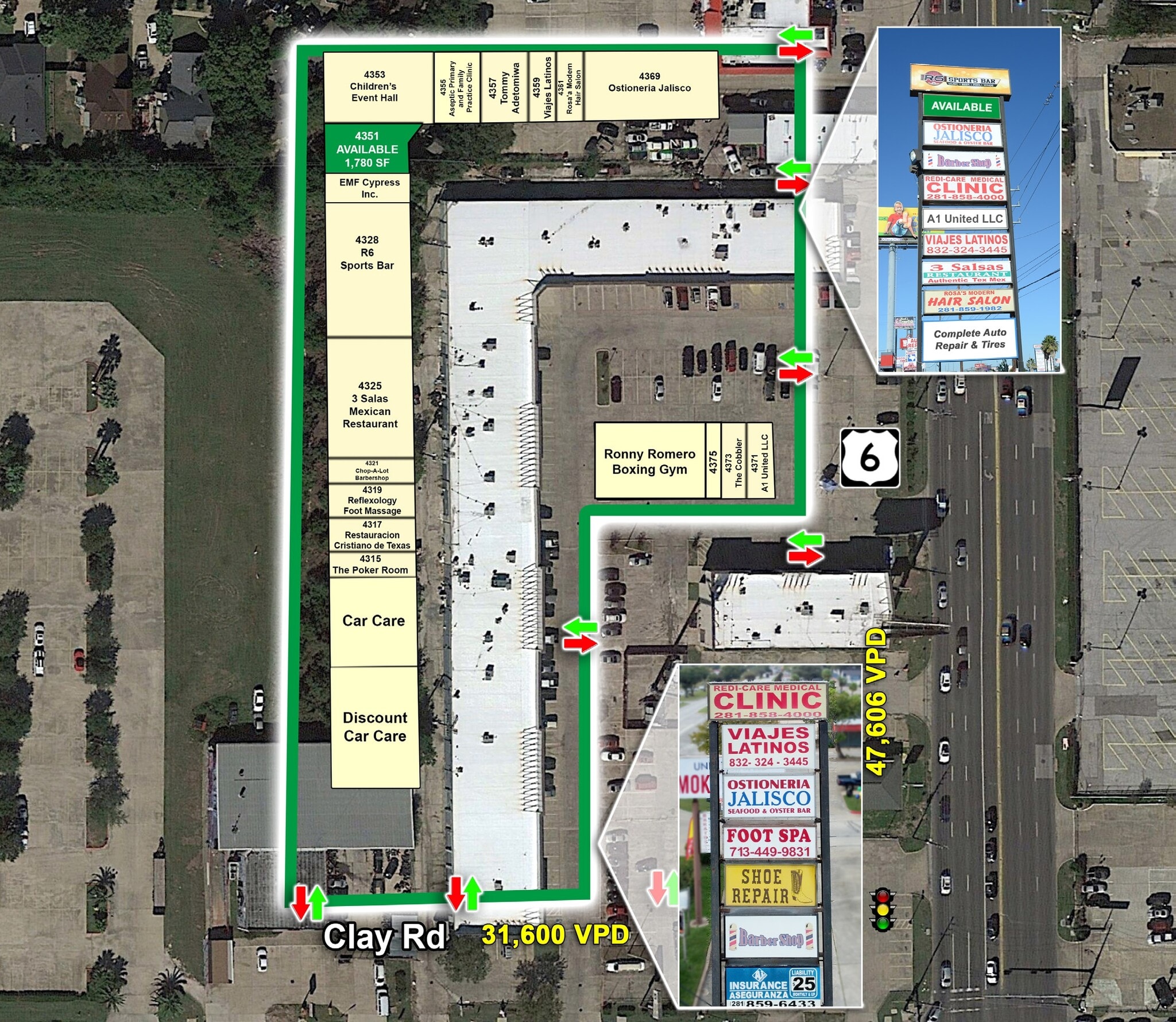 4303-4375 Highway 6 N, Houston, TX for lease Site Plan- Image 1 of 1