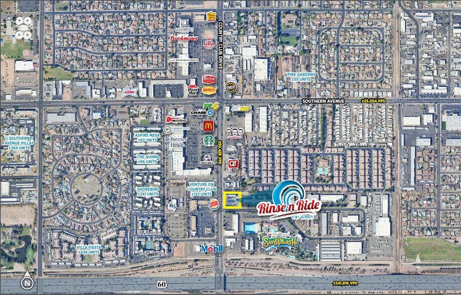 1411 S Country Club Dr, Mesa, AZ à vendre - Photo du bâtiment - Image 2 de 3