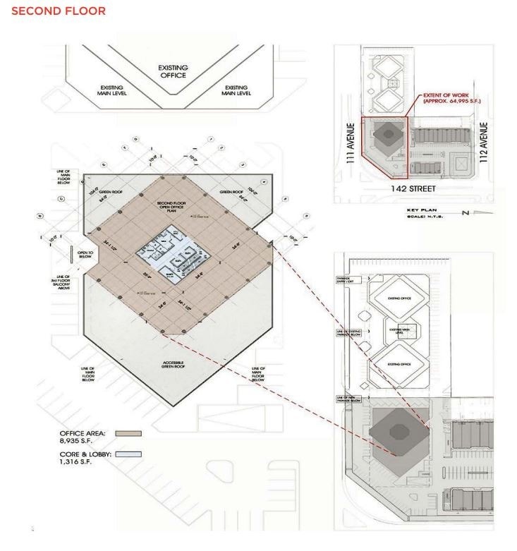 11101 142nd St NW, Edmonton, AB for lease Floor Plan- Image 1 of 2