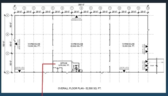 520 W Orange Blossom Trl, Apopka, FL à louer Plan d’étage- Image 1 de 1