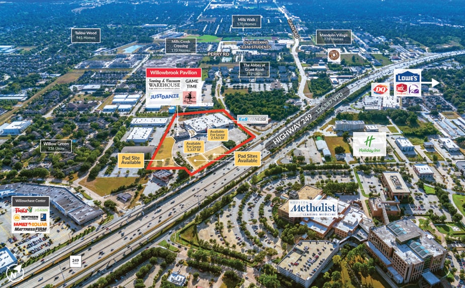 Highway 249, Houston, TX à louer - Photo du bâtiment - Image 1 de 3