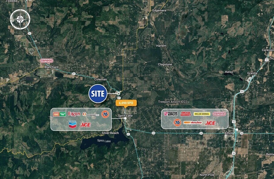 275 Industrial Park Ave, Spirit Lake, ID à vendre - Photo du bâtiment - Image 2 de 29