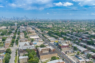 4305 W Madison St, Chicago, IL - Aérien Vue de la carte