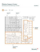 2515 DeSales Ave, Chattanooga, TN à louer Plan d’étage- Image 1 de 1