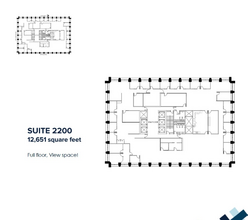 200 Granville St, Vancouver, BC à louer Plan d’étage- Image 1 de 1