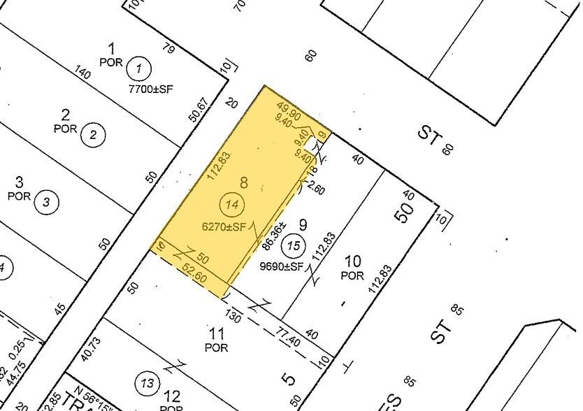 116-122 E 16th St, Los Angeles, CA à vendre - Plan cadastral - Image 3 de 3