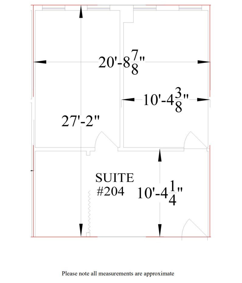 4202 17th Ave SE, Calgary, AB à louer Plan d’étage- Image 1 de 1