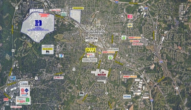 710 Fayetteville St, Durham, NC - AERIAL map view - Image1