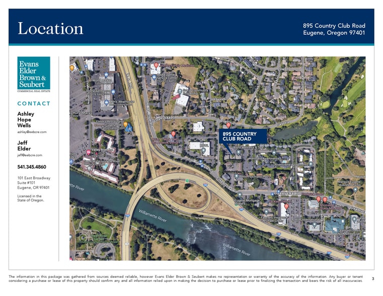 895 Country Club Rd, Eugene, OR for lease - Building Photo - Image 2 of 7