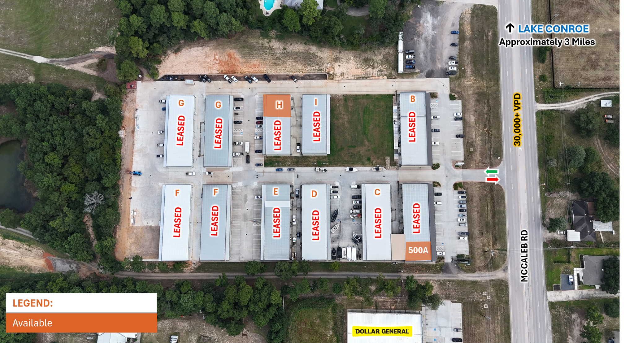 2114 McCaleb Rd, Montgomery, TX for lease Site Plan- Image 1 of 9