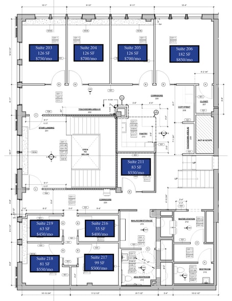 221 N 6th St, Lafayette, IN for lease - Site Plan - Image 2 of 4