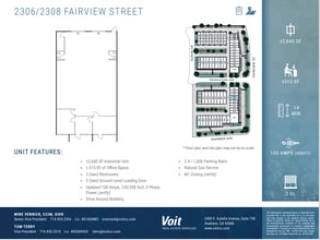 2223-2320 S Fairview St, Santa Ana, CA à louer Plan d’étage- Image 1 de 1
