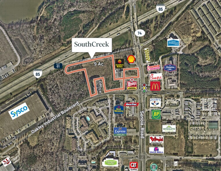 Oakley Industrial Blvd, Fairburn, GA à vendre - Aérien - Image 1 de 4