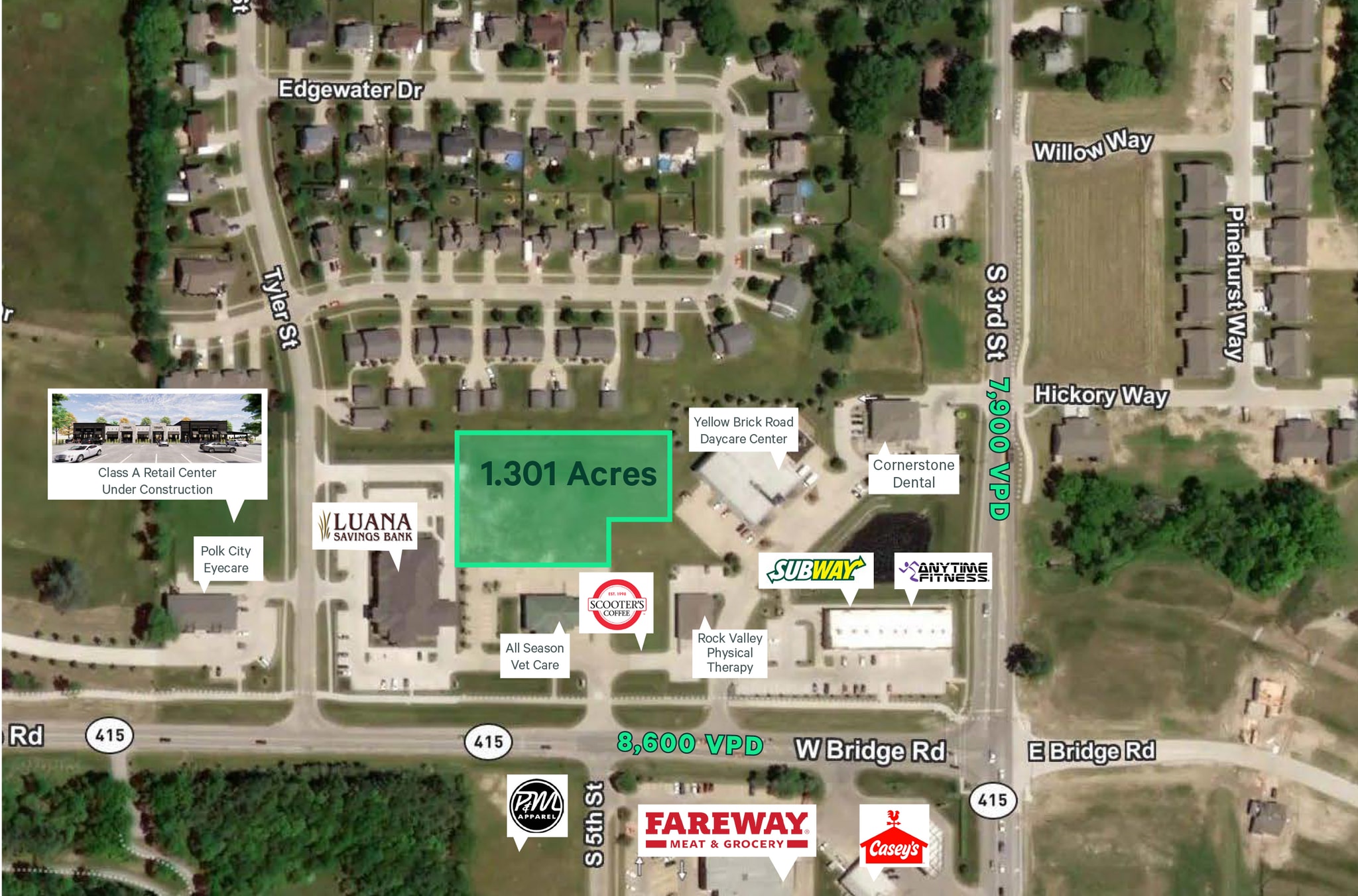 705 W Bridge Rd, Polk City, IA à vendre Photo du bâtiment- Image 1 de 3