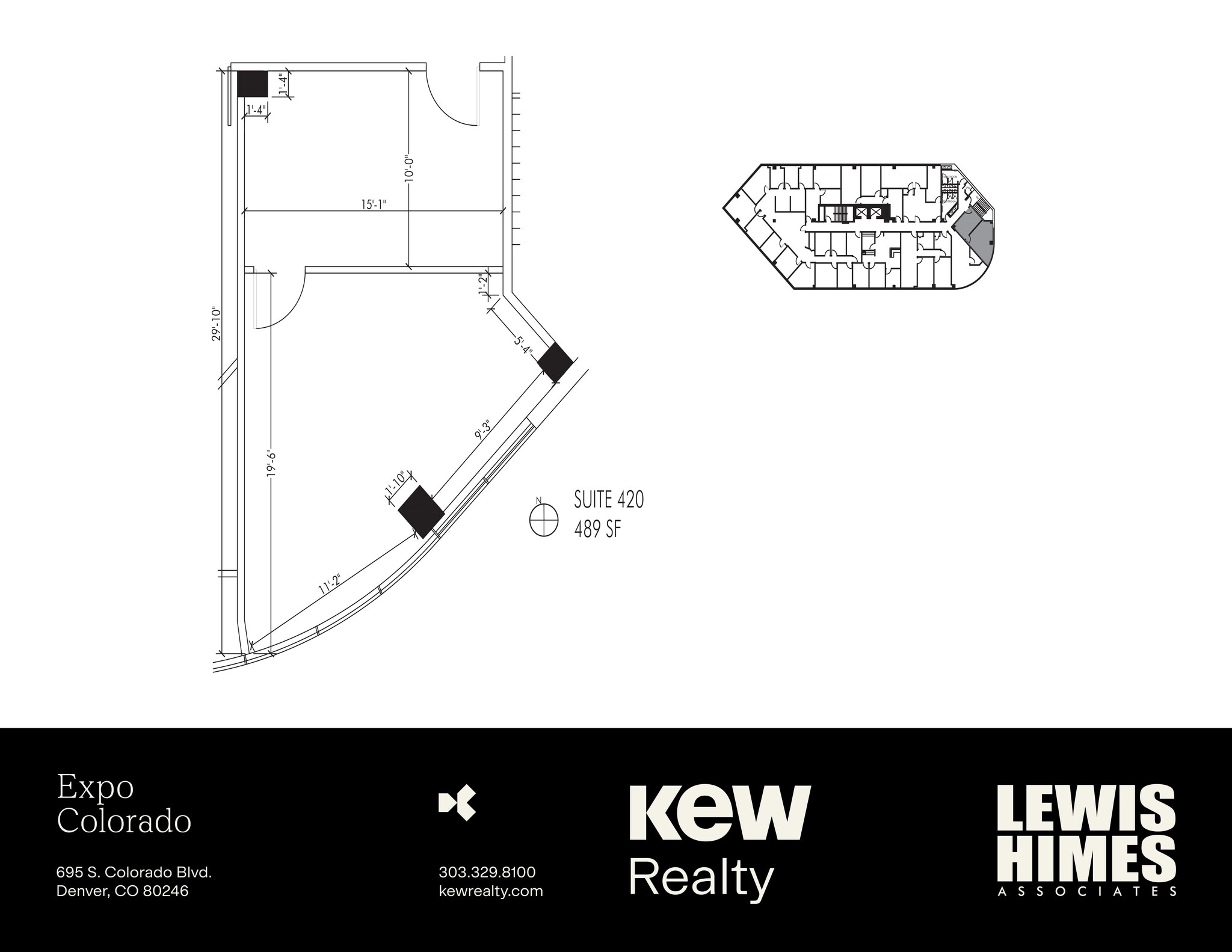 695 S Colorado Blvd, Denver, CO for lease Site Plan- Image 1 of 1