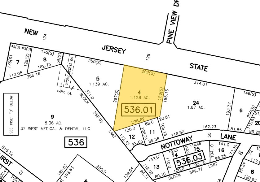 163 W Route 37, Toms River, NJ à louer - Plan cadastral - Image 3 de 6