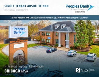 Plus de détails pour 141 W Lincoln Hwy, Schererville, IN - Commerce de détail à vendre