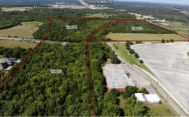 NWQ & SWQ Fallon Dr & Blue Flame Rd, Sherman, TX à vendre - Photo du bâtiment - Image 3 de 7