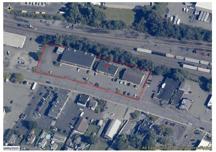 590-602 Ulster Ave, Kingston, NY for sale - Aerial - Image 2 of 6