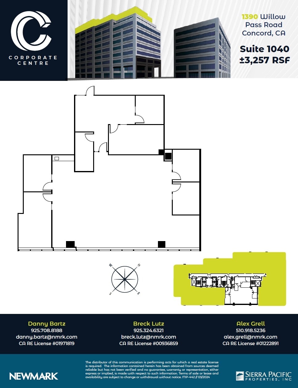 1390 Willow Pass Rd, Concord, CA for lease Floor Plan- Image 1 of 1