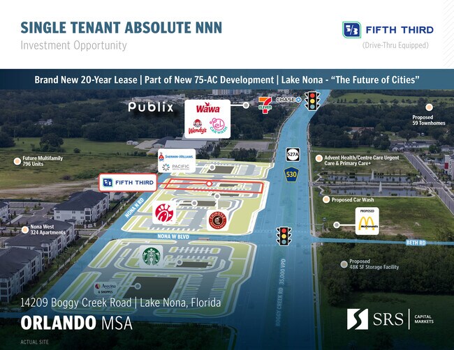 Plus de détails pour 14209 Boggy Creek Rd, Orlando, FL - Commerce de détail à vendre