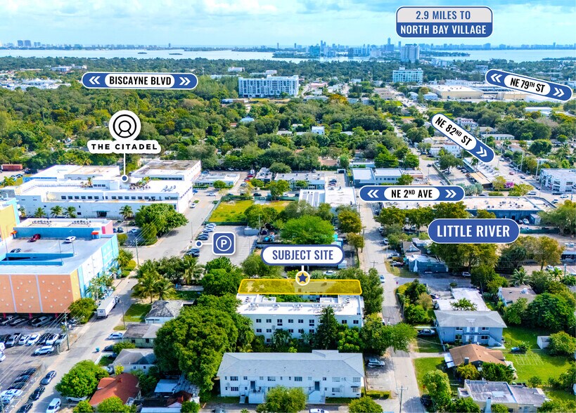 8270-8280 NE 1st Pl, Miami, FL à vendre - Aérien - Image 3 de 31