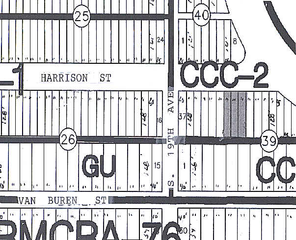 1828 Harrison St, Hollywood, FL for sale - Plat Map - Image 2 of 2