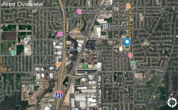 1401 S Commercial St, Neenah, WI - AERIAL map view