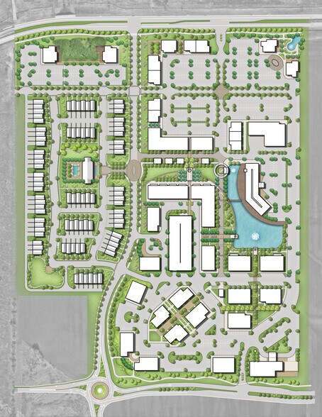 TDB W First st, Prosper, TX à vendre - Plan de site - Image 2 de 2