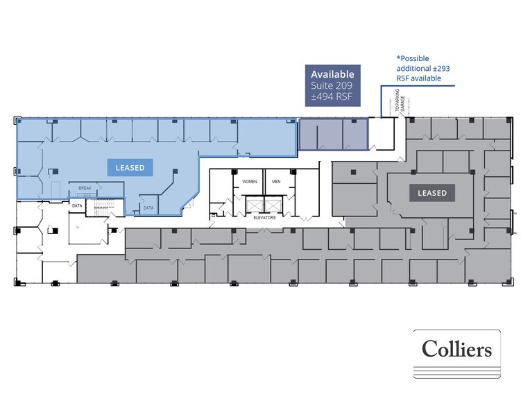 1330 Lady St, Columbia, SC à louer - Plan d’étage - Image 2 de 5