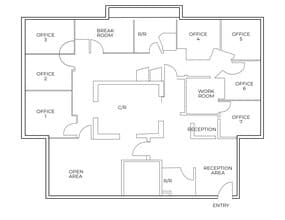 1203 S White Chapel Blvd, Southlake, TX for lease Floor Plan- Image 1 of 1