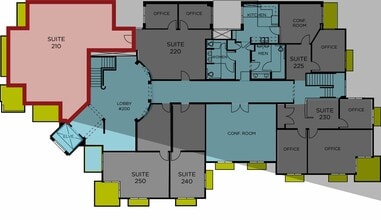 4 Main St, Los Altos, CA for lease Floor Plan- Image 2 of 4