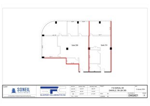 700 Dorval Dr, Oakville, ON for lease Site Plan- Image 1 of 19