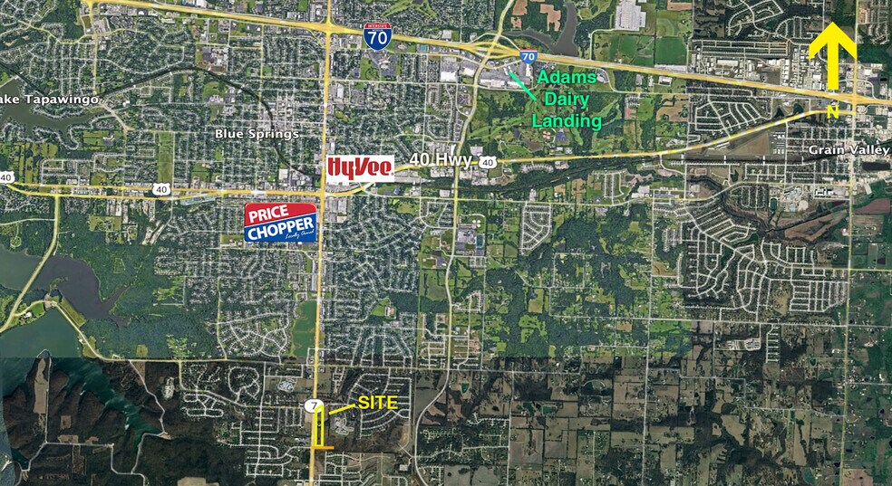 Nec Lake Village Blvd & M7 Highway, Blue Springs, MO à vendre - Photo du bâtiment - Image 1 de 1