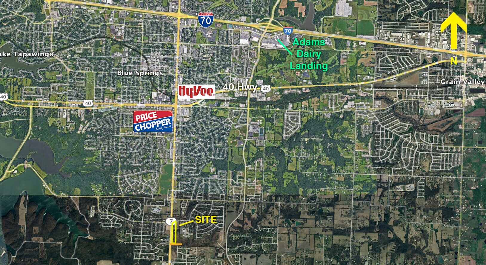 Nec Lake Village Blvd & M7 Highway, Blue Springs, MO à vendre Photo du bâtiment- Image 1 de 2