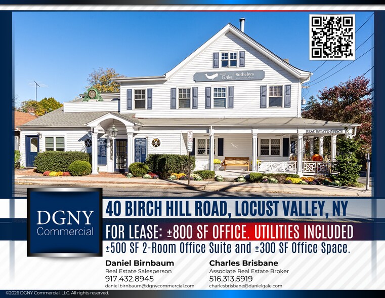 40 Birch Hill Rd, Locust Valley, NY à louer - Photo du bâtiment - Image 1 de 11