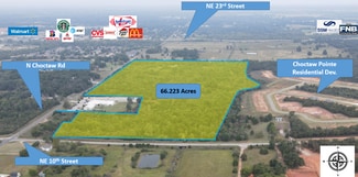 Plus de détails pour 1530 Choctaw Rd, Choctaw, OK - Terrain à vendre