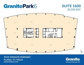 5525 Granite Parkway, Plano, TX for lease Floor Plan- Image 2 of 2