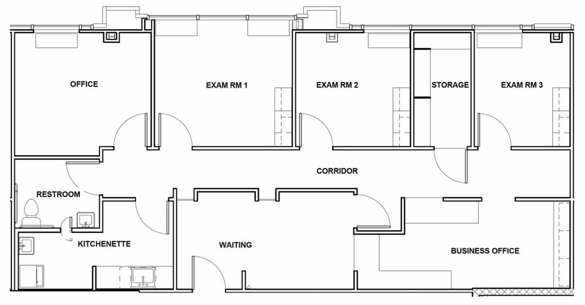 6707 Old Dominion Dr, McLean, VA à louer Plan d’étage- Image 1 de 1