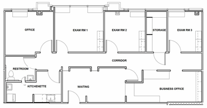 6707 Old Dominion Dr, McLean, VA à louer Plan d’étage- Image 1 de 1