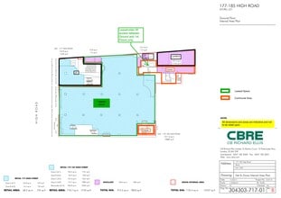 177-185 High Rd, Ilford for lease Site Plan- Image 2 of 2